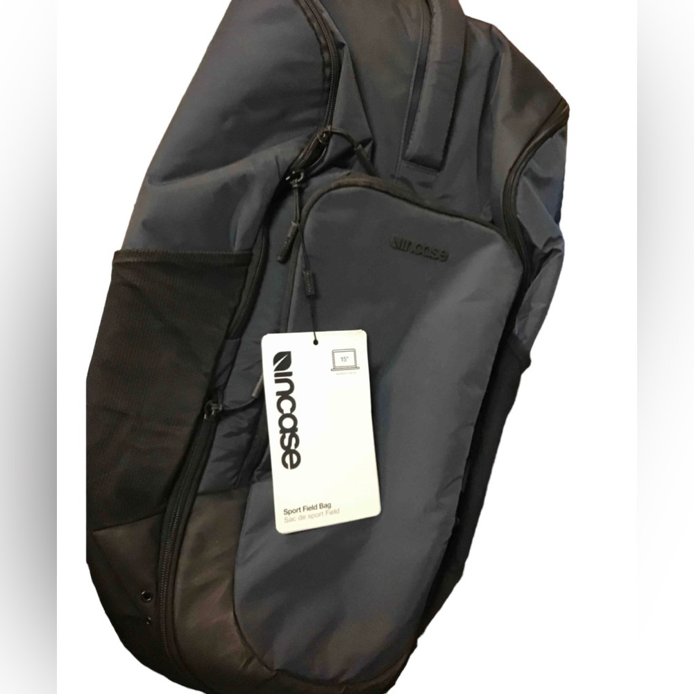 INCASE Sport &Field 15” laptop backpack Bag black/blue New